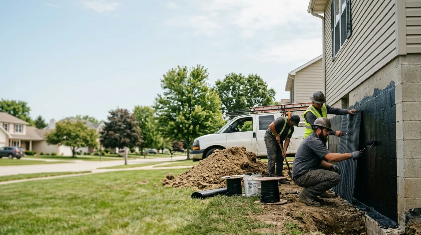 Basement Waterproofing in New Madison, OH near me